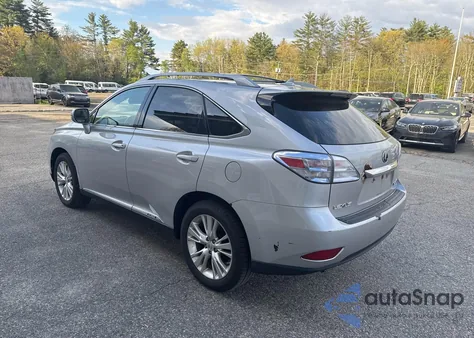 2010 Lexus Rx 450H z USA, uszkodzony, nr VIN JTJBC1BA9A2006295